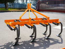 cultivator with duck foot tynes working width 165cm cultivator for agricultural tractore mod de 140 7 v
