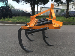 cultivator 215cm tiller with springs for soil preparation mod de 215 9 v