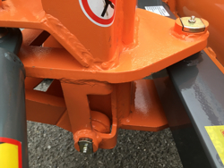 snowblade with plate for tractor ln 175 a
