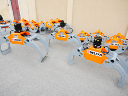 log grapple mini diggers forest crane or manure loading dk 16