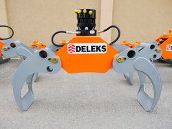 log grapple with fixed rotator for quick linkage dk 11 gr 30ff