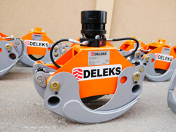 log grapple with fixed rotator for quick linkage dk 11 gr 30ff