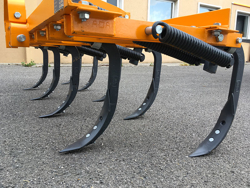 cultivator 215cm tiller with springs for soil preparation mod de 215 9