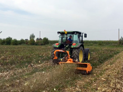 sideshift flail mower heavy offset side mulcher for tractors alce 200