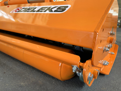 shredder with hydraulic side shift for orchard tractors mod jaguar 150