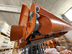 shredder with hydraulic side shift for orchard tractors mod jaguar 170
