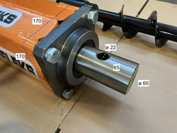 hydraulic earth drill for mini excavator zhd
