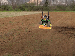 medium heavy rotavator tiller for tractor working width 150cm manuall sideshift mod dfm 150