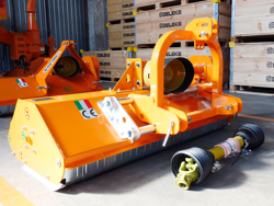 flail mower with adjustable sideshift multipurpose mulcher 100cm with hammers lince sp100