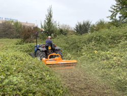 adjustable sideshift flail mower 140cm for 30 70hp tractors shredder mulcher leopard 140 sp
