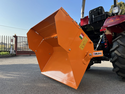 tipping transportbox for tractor bucket 120 h