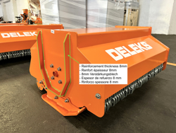 forestry mulcher of 100cm for mini excavators hydraulic shredder mod arm 100