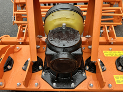 adjustable power harrow for tractors kr 160
