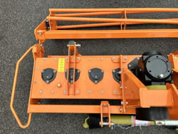 adjustable power harrow for tractors kr 160