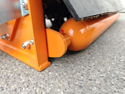 forestry mulcher of 100cm for mini excavators hydraulic shredder mod ar 100