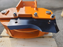 tree shear log grapple for mini excavators cf 10r