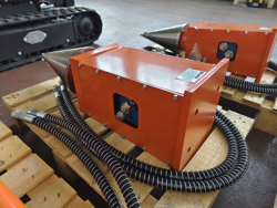 screw log splitter for mini excavator lsp18