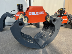 stone and sorting grapple for mini diggers and forest cranes dkp 10