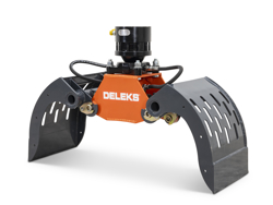 stone and sorting grapple for mini diggers and forest cranes dkp 10