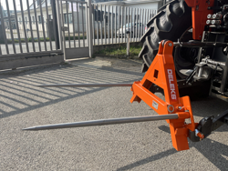 hey bale fork for small traktors dk 8