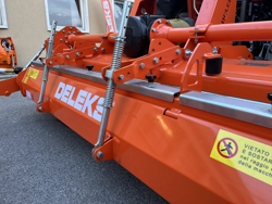 heavy rotavator tiller for tractors working width 200cm for soil preparation mod dftr 200