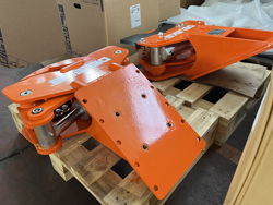 tree shear log grapple for mini excavators cf 11