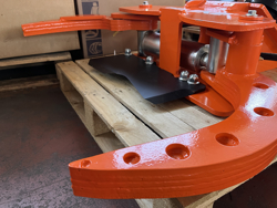 tree shear log grapple for mini excavators cf 11r