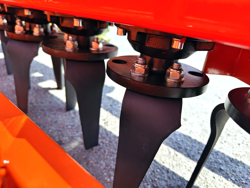adjustable power harrow for tractors kr 210r