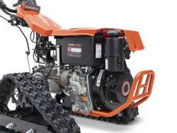 reversible crawler walking tractor kama 420cc