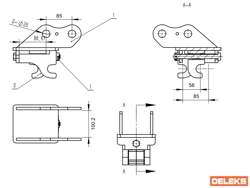 quick hitch for miniexcavator s100