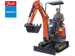 mini excavator 1 ton s120 s30