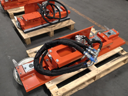 circular saw blade attachment for excavators and hedge cutters hrdisc5
