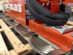 circular saw blade attachment for excavators and hedge cutters hrdisc5