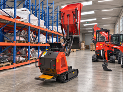 minidumper kubota engine m8000