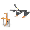 ridger for tractor cultivator grubber