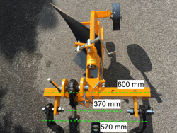charrua simples para trator mod dp 18