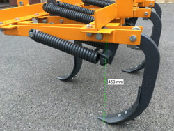 escarificador com 5 dentes 120cm mod de 120