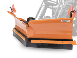 lamina v limpa neve 250cm para caeegador frontal mod lnv 250 e