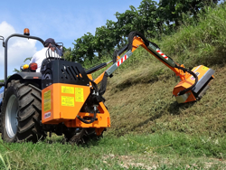 braco hidraulico com cabeca trituradora mod airone 60