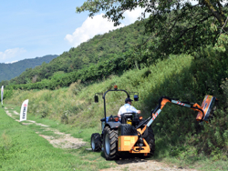 braco hidraulico com cabeca trituradora mod airone 60