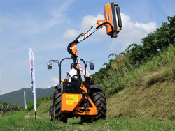 braco hidraulico com cabeca trituradora mod airone 60