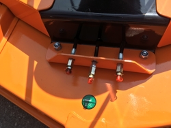 triturador de relva profissional para trator mod dm 150