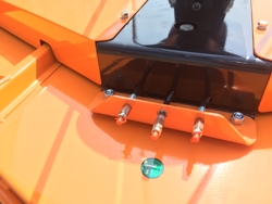 triturador de relva profissional para trator mod dm 180