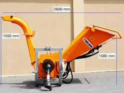 biotriturator para trator mod dk 1300