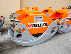 garra florestal para miniescavadoras modelo dk 16