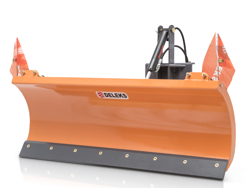 limpa neve 170cm com placa serie leve para trator mod lns 170 a