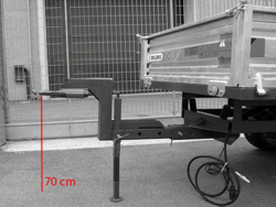 modificacao da altura do leme 700 mm