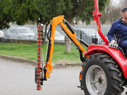 braco hidraulico com barra corta sebes mod airone 160 tr