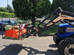 garfo para paletes para trator mod d 700 e