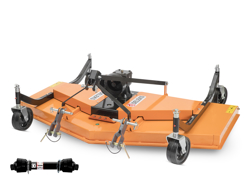 triturador de relva profissional para trator mod dm 120